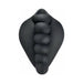 Black silicone Honeybunch grind pad with contoured rounded nubs and wide base for versatile intimate use.