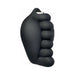 Black silicone Honeybunch grind pad with contoured rounded nubs and slot for bullet vibe insertion.