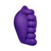 Purple silicone Honeybunch grip with contoured, rounded nubs designed for versatile intimate play and comfort.