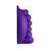 Purple silicone Honeybunch grip with textured rounded nubs for enhanced stimulation and secure harness fit.