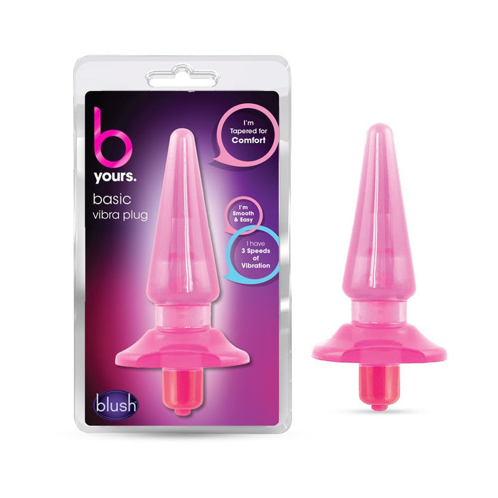 Basically Yours Sassy Vibra Plug (pink) | SexToy.com