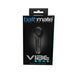 Packaging of the Bathmate Hand Vibe Edge vibrating clams tickler in black with blue and white text.