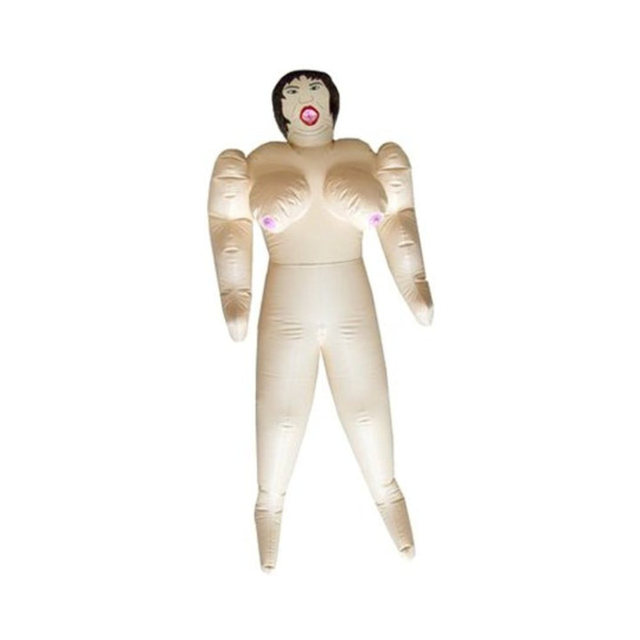 Inflatable life-size Betty Fat Girl Bouncer Doll with painted facial features and exaggerated body details.