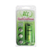 BFF Best Friends Forever waterproof green bullet vibrator with three LR44 batteries in clear retail packaging