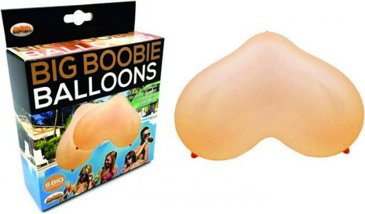 Big Boobie Balloons 6 Pieces Beige | SexToy.com