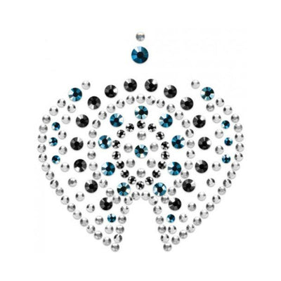 Bijoux Indiscrets Flamboyant Rhinestone Body Decorations Black/silver - SexToy.com