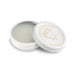 Open tin of Bijoux Indiscrets Taurus clitoral arousal balm with Earth element design on lid