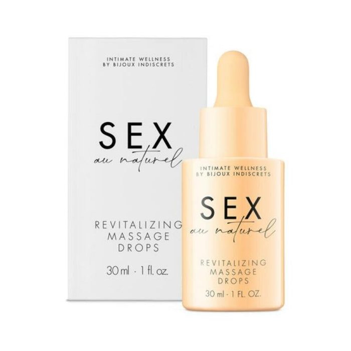 Bijoux Indiscrets Sex Au Naturel Revitalizing Massage Drops 1 Oz. - SexToy.com