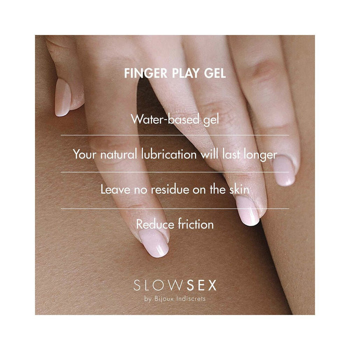 Bijoux Indiscrets Slow Sex Finger Play Gel 1 Oz. - SexToy.com