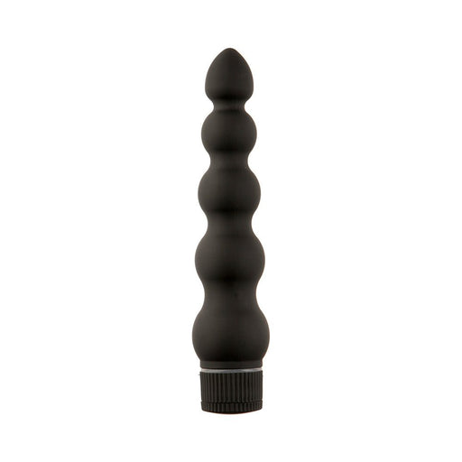 Black Magic 7 inches Ribbed Vibrator | SexToy.com