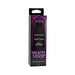 Black Magic Pocket Rocket vibrator in black packaging highlighting velvet touch, multi-speed, and water-resistant features.