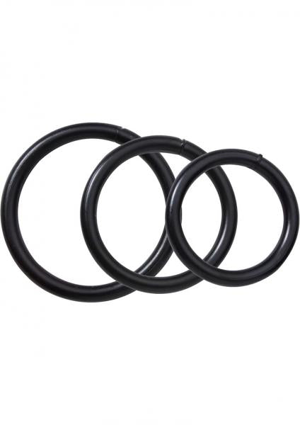 Black Steel O-Ring Set | SexToy.com