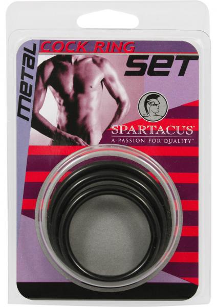 Black Steel O-Ring Set | SexToy.com
