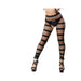 Black Stripes Crotchless Legging | SexToy.com