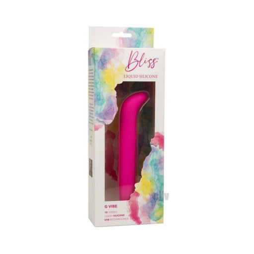 Bliss Liquid Silicone G Vibe - Pink - SexToy.com