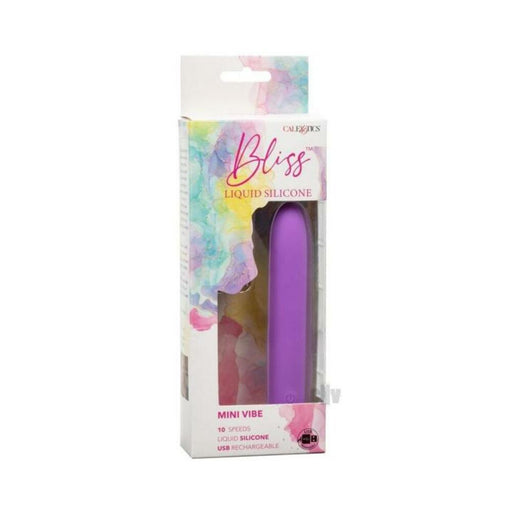 Bliss Liquid Silicone Mini Vibe - SexToy.com