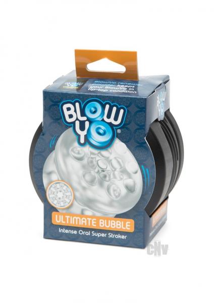 Blowyo Ultimate Bubble Intense Oral Super Stroker Clear | SexToy.com