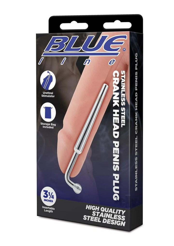 Blueline Steel Crank Head Penis Plug - SexToy.com