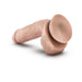Beige realistic dual-density dildo with suction cup base and textured shaft from the Au Naturel Anthony collection.