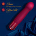 Blush Oh My Gem Classy Rechargeable Warming Silicone G-spot Vibrator Garnet - SexToy.com
