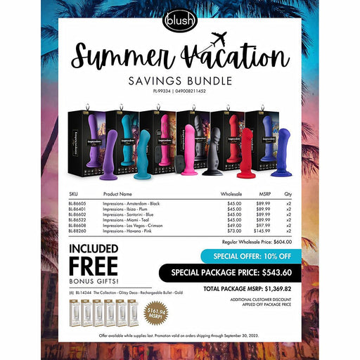 Blush Summer Vacation Savings Bundle - SexToy.com