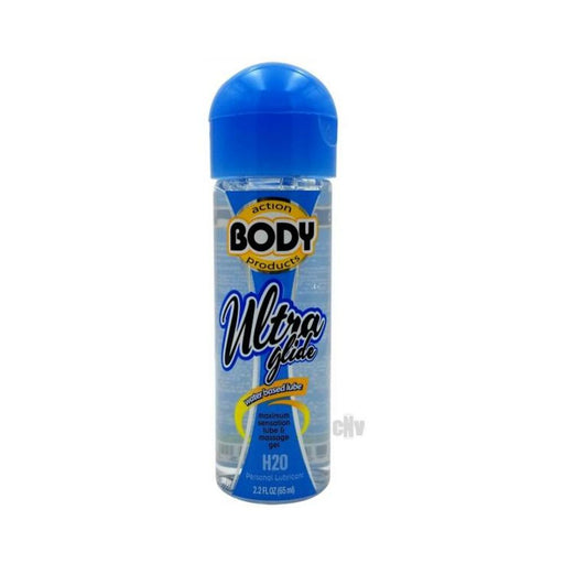 Body Action Ultra Glide Water Based Lube 2.2oz - SexToy.com
