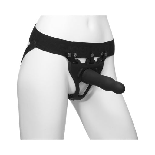 Body Extensions Be Daring Hollow Slim Dong Strap On Set Black - SexToy.com