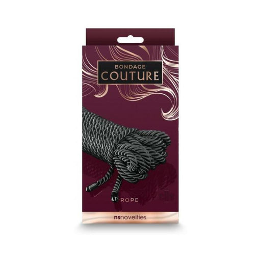 Bondage Couture Rope Black | SexToy.com