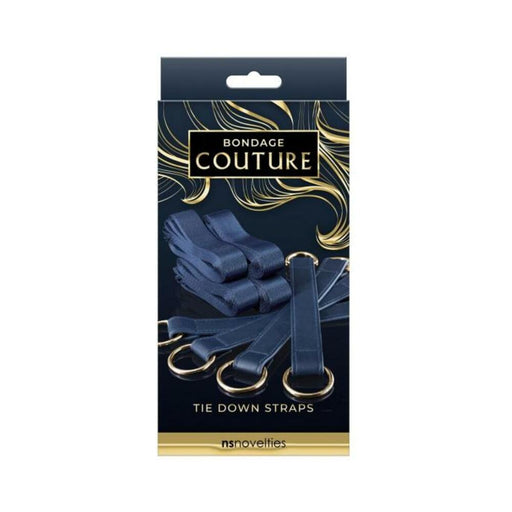 Bondage Couture Tie Down Straps - Blue | SexToy.com