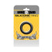 Boneyard black silicone ring 40mm in branded yellow and gray packaging with skull pattern background.