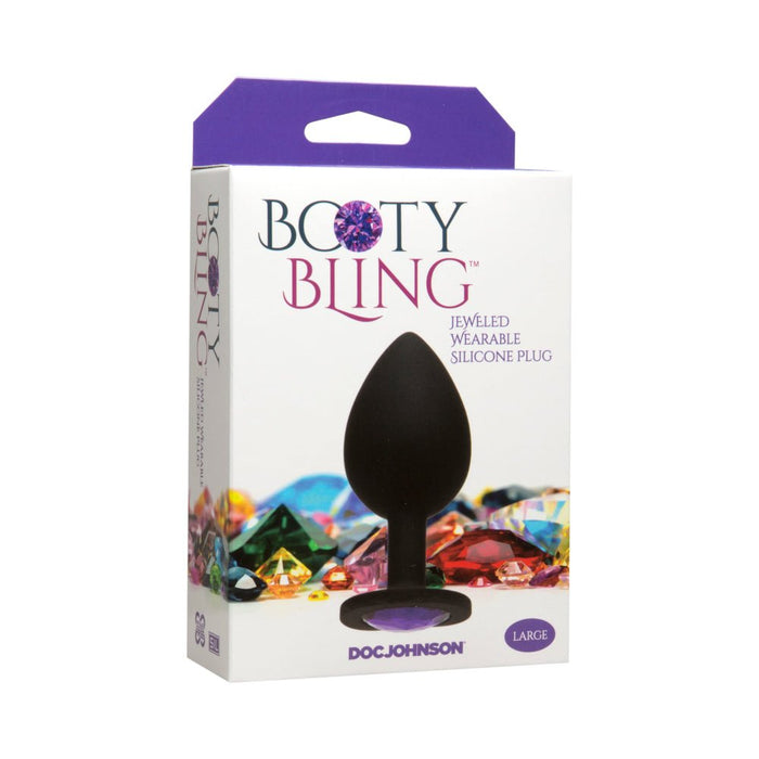 Booty Bling Jeweled Wearable Butt Plug Large | SexToy.com