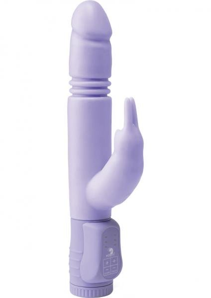Bouncin Bunny Thrusting Vibrator - Purple | SexToy.com