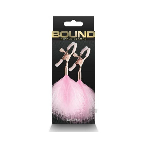 Bound Nipple Clamps F1 Pink - SexToy.com