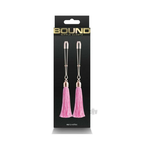 Bound Nipple Clamps T1 Pink - SexToy.com