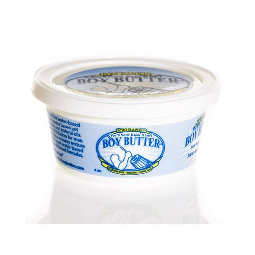 Boy Butter H2O Water Based Lubricant Tub 4oz | SexToy.com