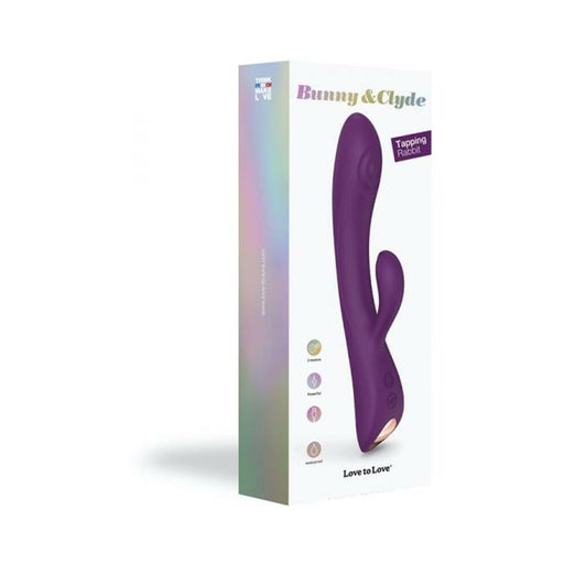 Bunny & Clyde Dual Stimulator Purple Rain | SexToy.com
