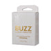 Buzz Original Liquid Vibrator Intimate Arousal Gel packaging in white box with gold lettering, 0.26 oz size.