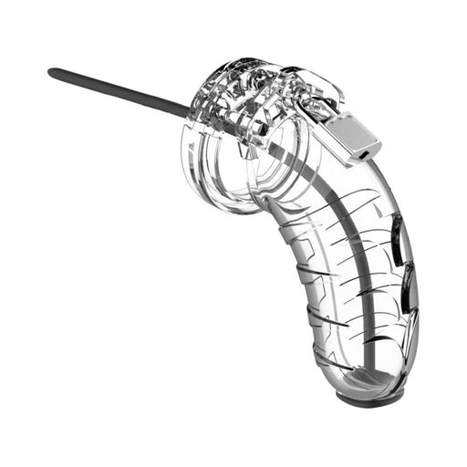 Cage With Silicone Urethal Sounding 16 - Transparent | SexToy.com