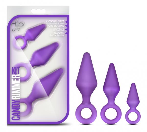Candy Rimmer Butt Plug Kit Purple | SexToy.com