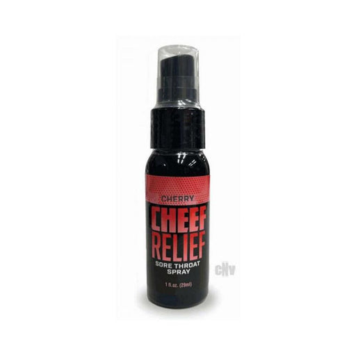 Cheef Relief Throat Spray Cherry 1 Oz. - SexToy.com