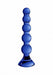 Chrystalino Stretch Blue Glass Anal Beads | SexToy.com