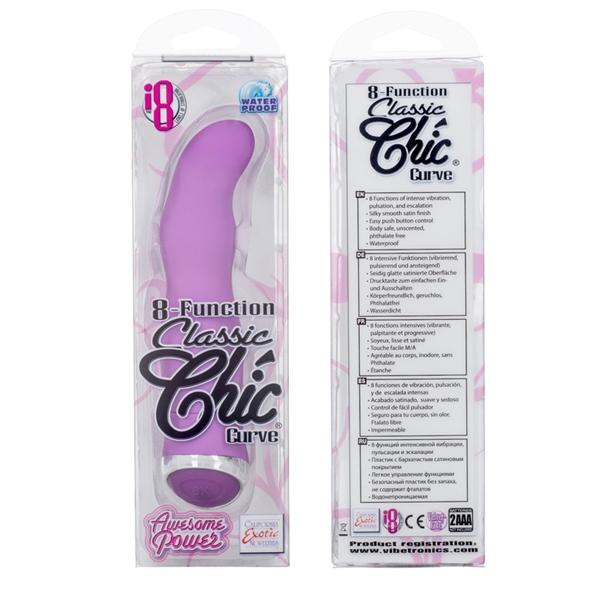 Classic Chic Curve 8 Functions Vibrator | SexToy.com