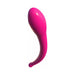 Flexible pink double-ended dildo with smooth curved design for comfortable dual stimulation.