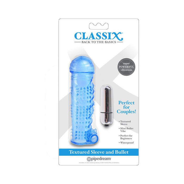 Classix Textured Sleeve & Bullet | SexToy.com