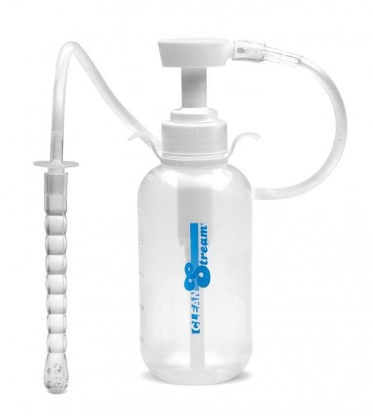 Clean Stream Pump Action Enema Bottle With Nozzle | SexToy.com