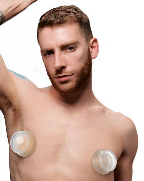 Clear Plungers Silicone Nipple Suckers - Large | SexToy.com