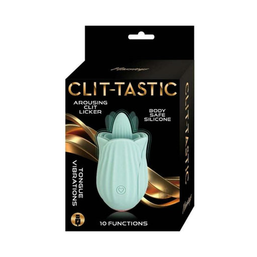 Clit-tastic Arousing Clit Licker Aqua - SexToy.com