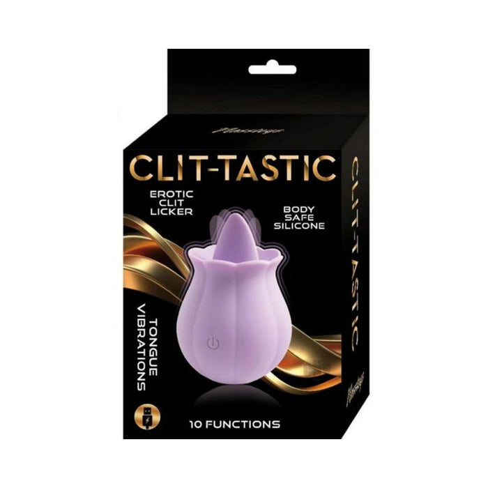 Clit-tastic Erotic Clit Licker Lavender - SexToy.com