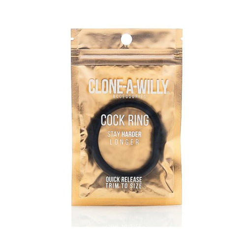 Clone-a-willy Cock Ring - Black - SexToy.com