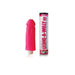 Hot pink vibrating silicone dildo and packaging tube for Clone-A-Willy custom mold kit.